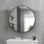 Miroir mural rond en aluminium Bhage-747923988-747923983