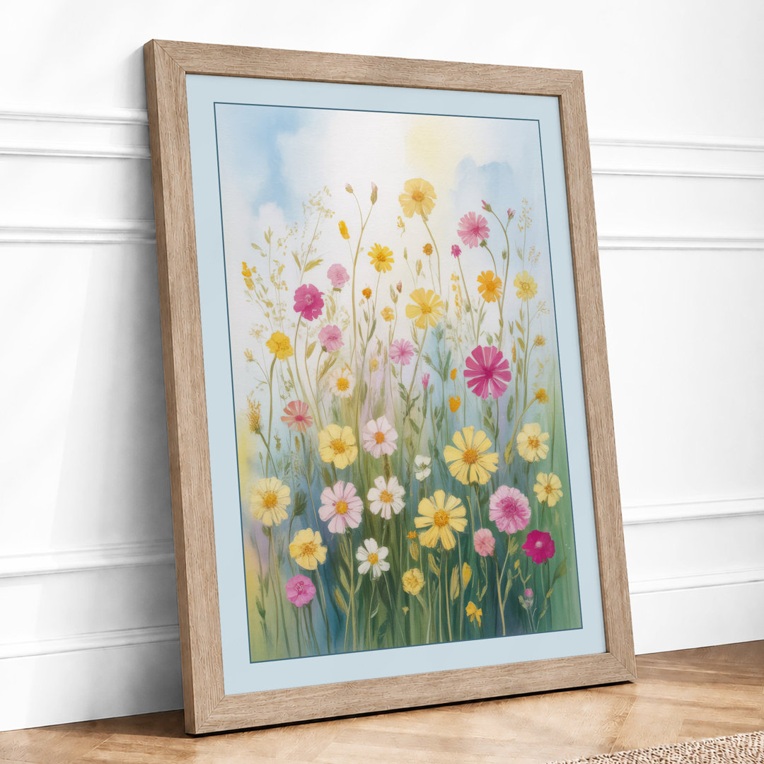 Wildflower Meadow Botanical - Framed Print