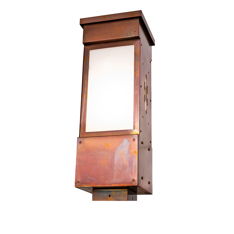 7" Square Deco Pier Mount