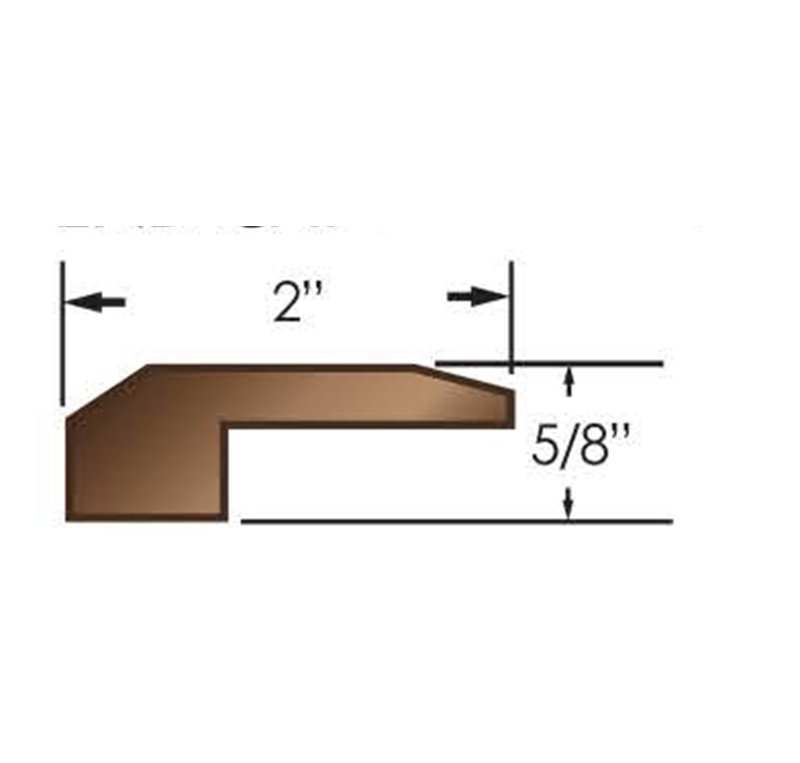2'' W x 90'' L End Cap, New World