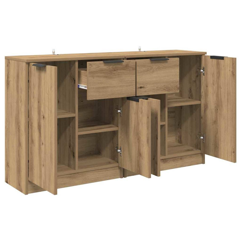 60cm Sideboard, Artisan Oak