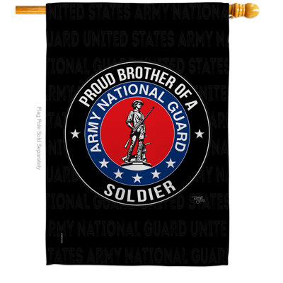 Double Sided 40'' H x 28'' W Polyester House Flag