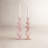 Pink Swirl Candlestick, Pink, Set of 2