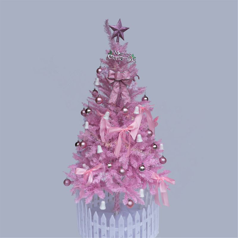 Arbre de Noël 6 pi - rose, 2.9'