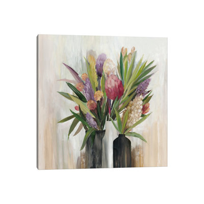 Tropical Paradise In Bloom by Asia Jensen - Gallery-Wrapped Canvas Giclée on Canvas