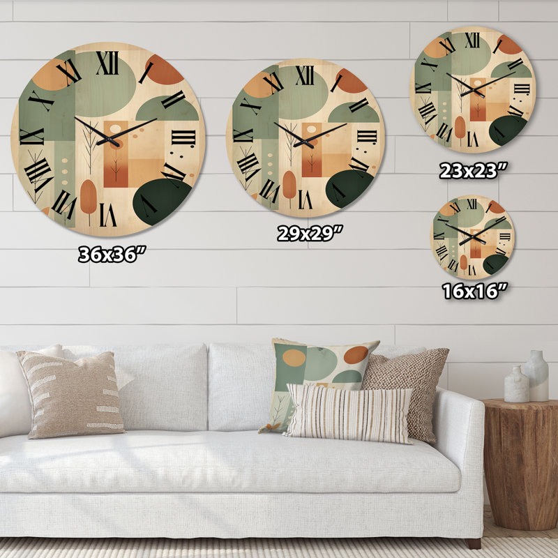 Horloge murale Swarte, Moyenne