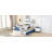 Teddy Wood Boat-Shaped Bed