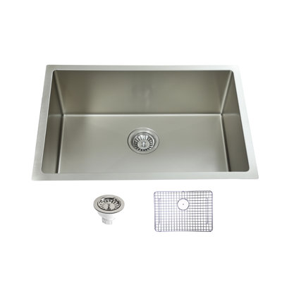 Évier de cuisine encastrable L 26 po x l 18 po