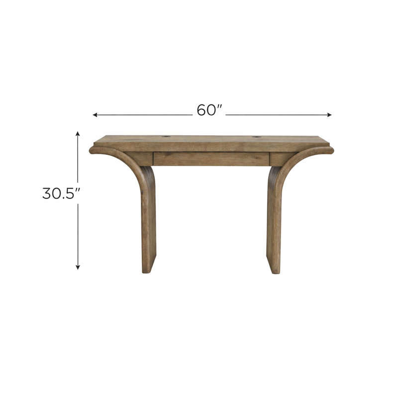 Bureau d'appoint English Knotty Oak