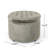 Helotes Tufted Round Cocktail Ottoman-1255671693