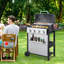 Barbecue au gaz propane à 4 brûleurs