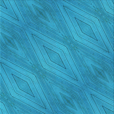Tapis à motif lavable à la machine 2989 - Pat3574-LBLU
