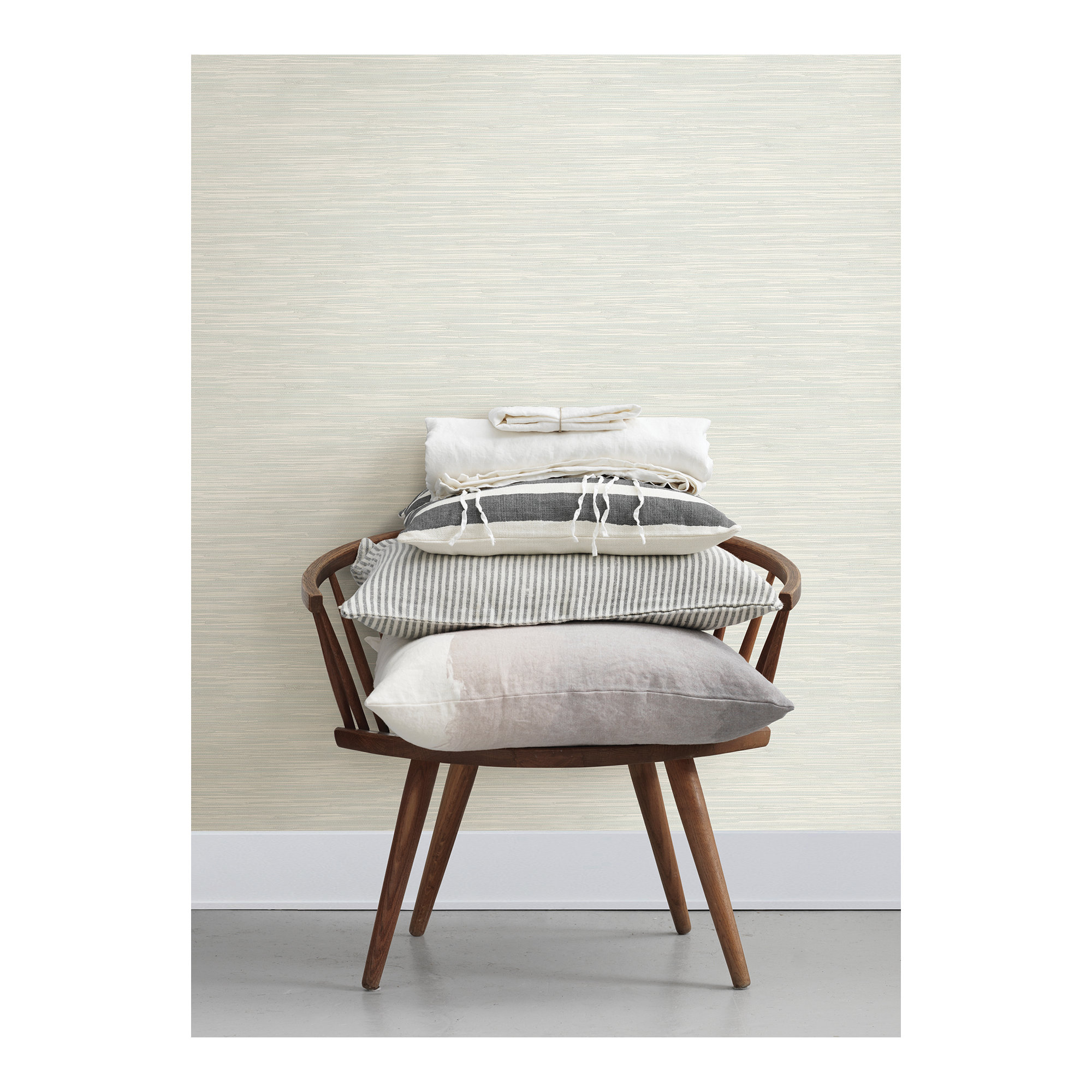 Dory Faux Grasscloth Wallpaper, Navy