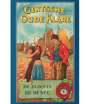 « gentsche oude klare » par litho myncke rétro