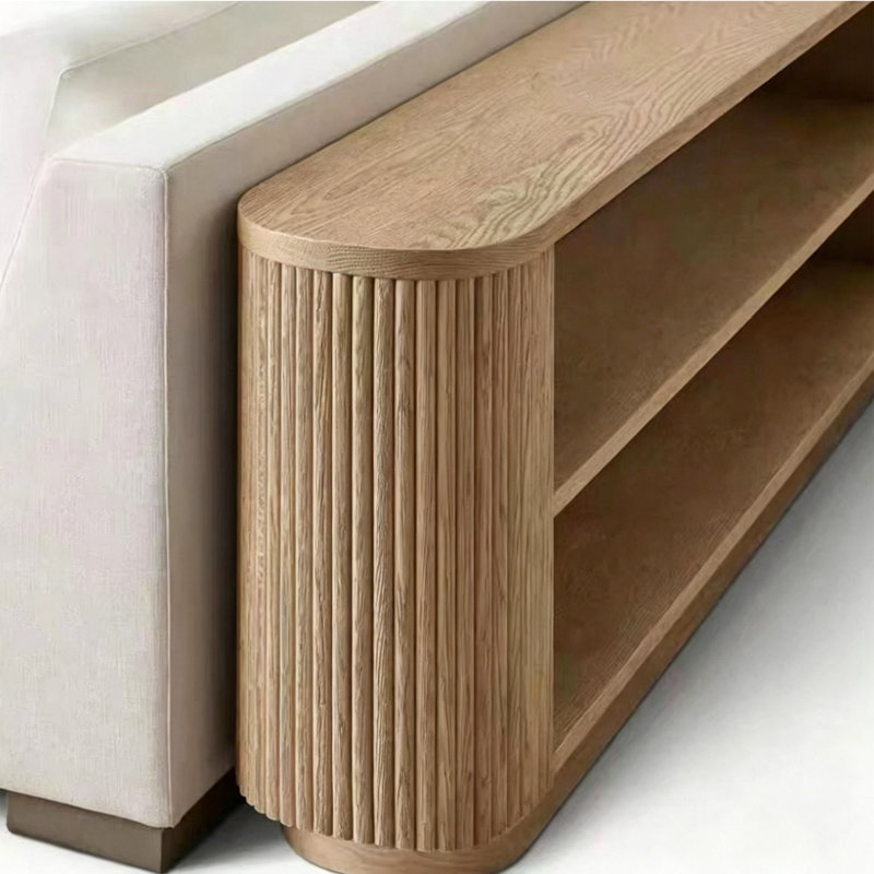 Console en bois de style moderne, H 29,5 po x l 55 po x P 13,7 po