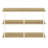 Accent Table, Console, Entryway, Narrow, Sofa, Living Room, Bedroom, Natural Laminate Metal, Contemporary, Modern-1179237256