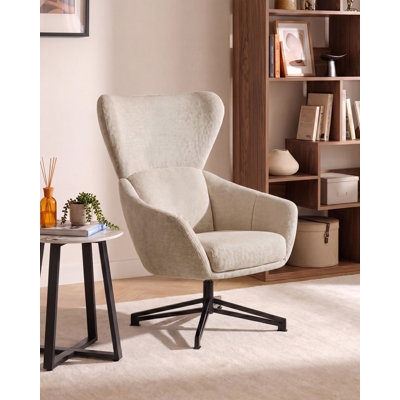 Femi Upholstered Swivel Armchair