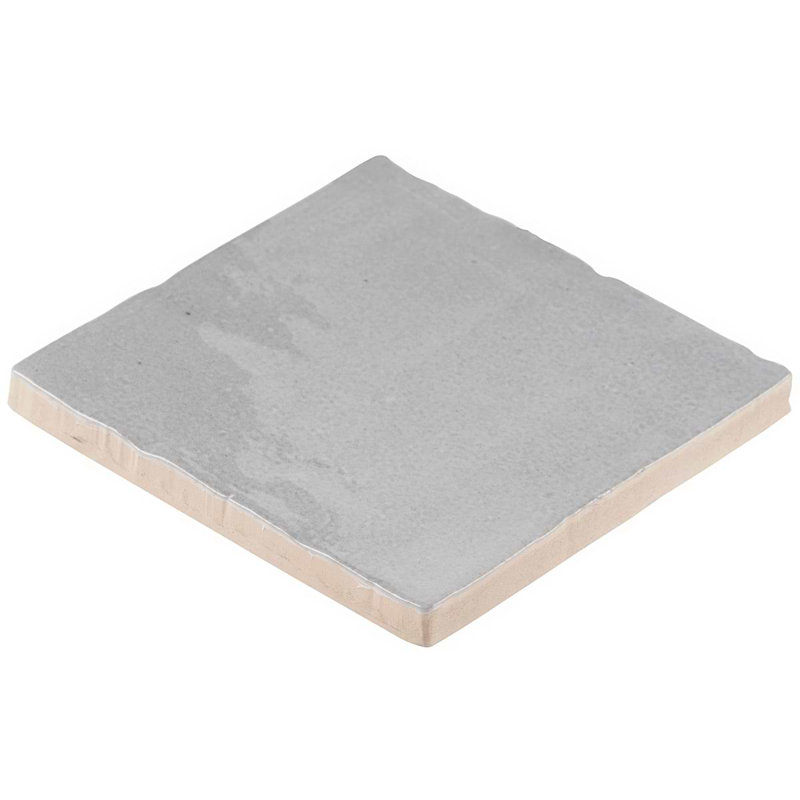 Portmore 4X4 Glazed Ceramic Tile, Gray
