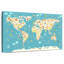 Carte du monde des animaux Aliaz pour enfants-107671525