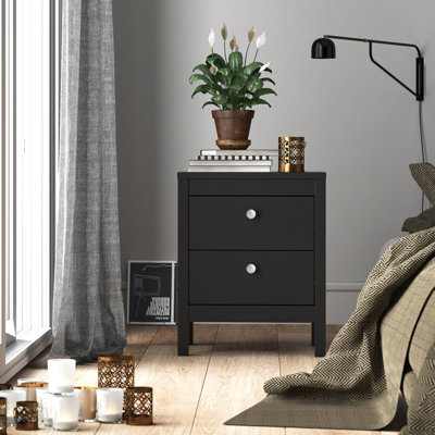Cynsere 43.6cm W Manufactured Wood Bedside Table