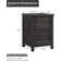 Ariellah 26'' Farmhouse End Side Table with Charging Station and Adjustable Storage Shelf