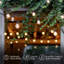 Ambience Pro 26 ft. Plug-In Outdoor Patio LED String Lights with 12 Soft White G40 Globe Bulbs, Black Cord, Weatherproof-110653330