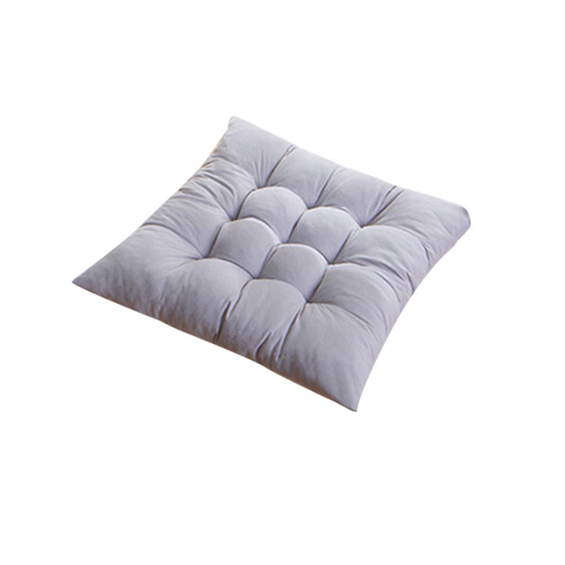 Coussin de chaise de couleur unie, antidérapant, résistant à l'usure, coussin antidérapant pour la maison