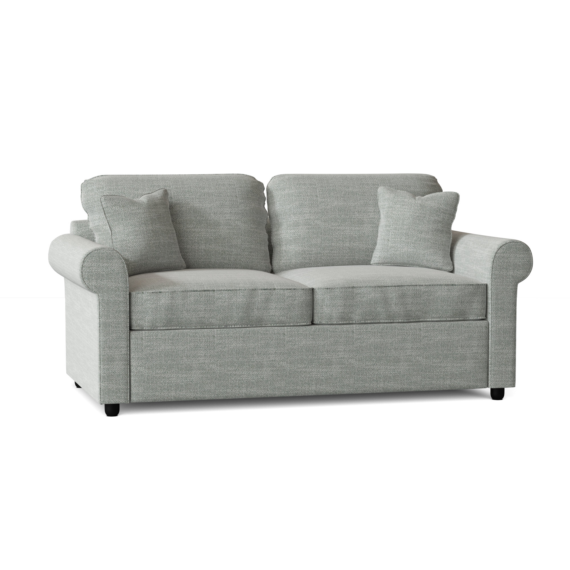 Warrington 76'' Upholstered Sleeper Sofa, Conversation Capri