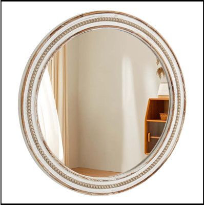 Round Esme with Wooden Frame