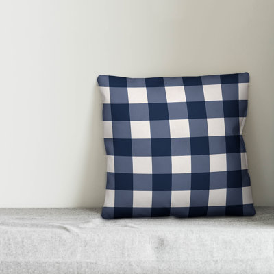  Buffalo Gingham 18" Throw Pillow