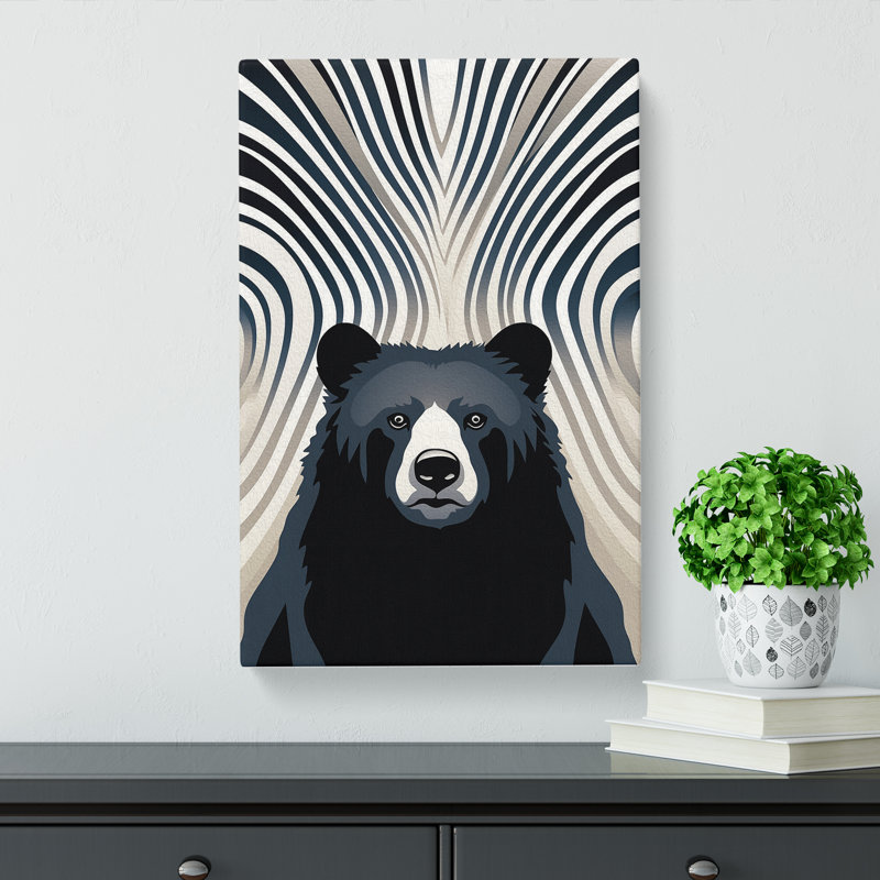 Bear No.3 - Print, 60cm H x 40cm W x 3cm D
