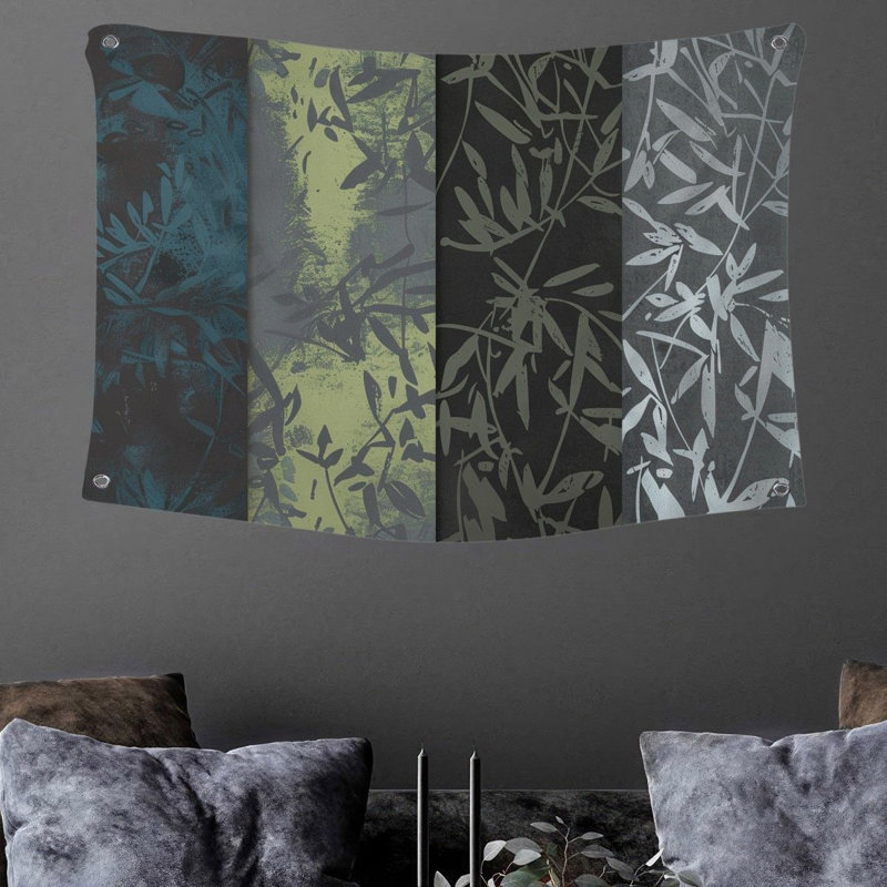 Tapisserie en microfibre, H 50 po x l 60 po