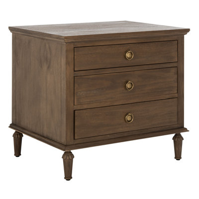 Table de chevet 3 tiroirs Hubbard