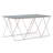 Rectangular Coffee Table with Marble Table Top