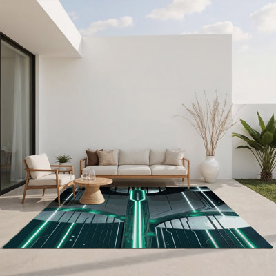 Tapis intérieur / extérieur Warp Matrix
