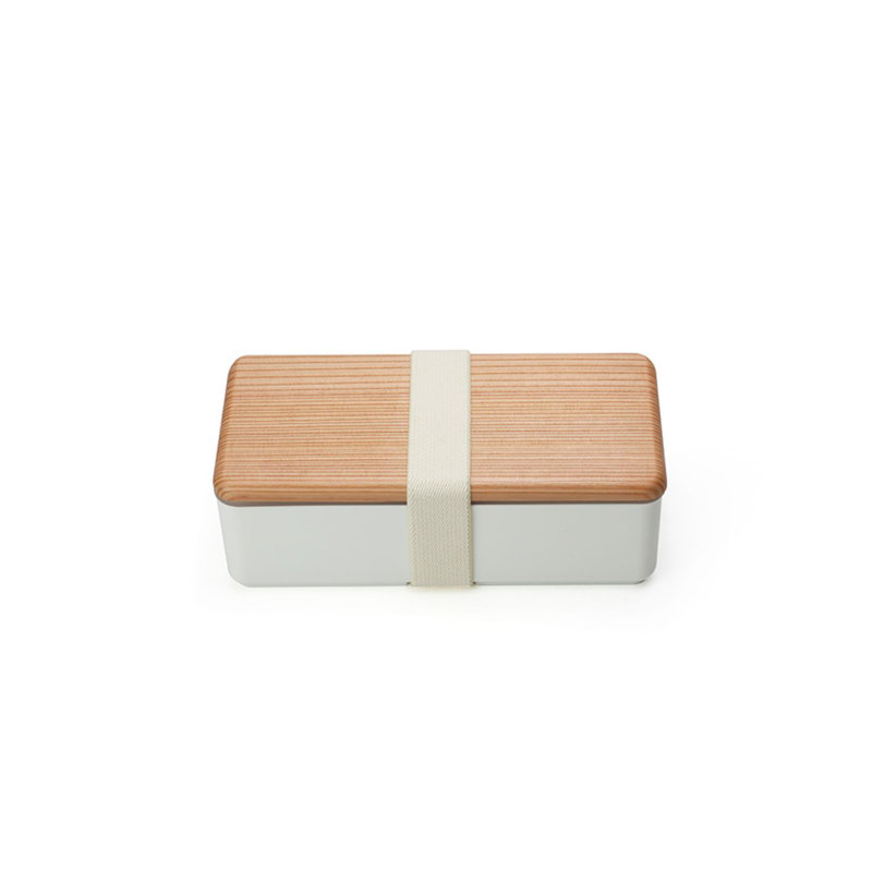 Boîte à bento rectangulaire, Blanc