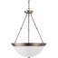 Luminaire suspendu bol unique à 3 lumières Caffey-1250976387-1312340431-1312340432