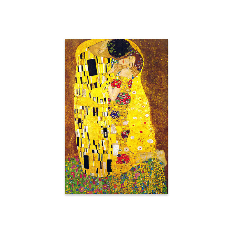 «The Kiss» par Gustav Klimt - impression d'art graphique