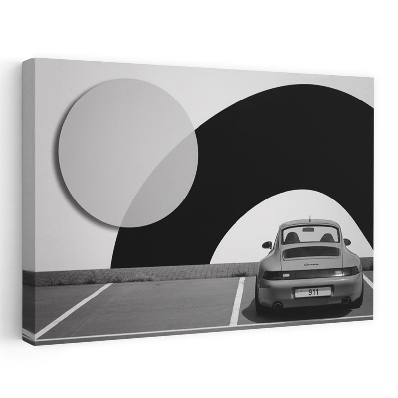 Art contemporain, art géométrique classique abstrait, H 40 po x l 60 po
