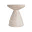 Table d'appoint d'extérieur / d'intérieur en béton léger