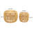 Azrina 18.1'' Tall Block Nesting Tables