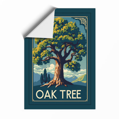 Oak Tree Monumental Vintage - Print