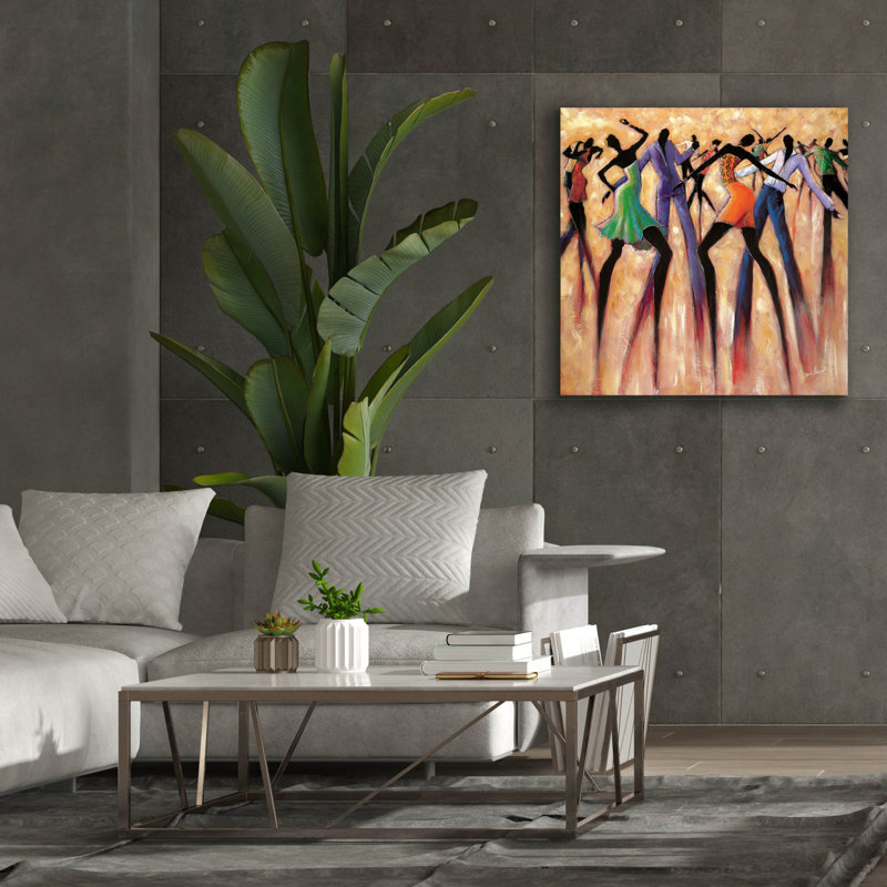 " T.G.I.F " by Monica Stewart, 37" H x 37" W x 1.5" D