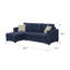 Canapé-lit modulaire réversible Pensole-1683979634