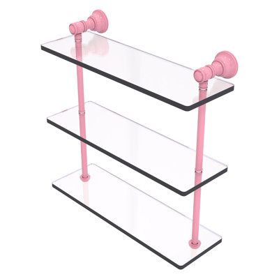 Freyja 3 Piece Glass with Towel Bar