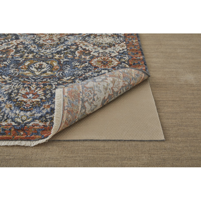 Nihar Dual Surface 0.3'' Thick Rug Pad, Rectangle  2' x 4'