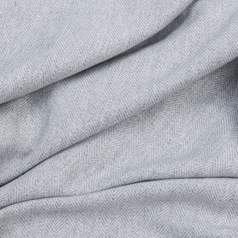 Passe-tringle obscurcissant avec passe-tringle Rossa, Gris, L 48 po x H 63 po
