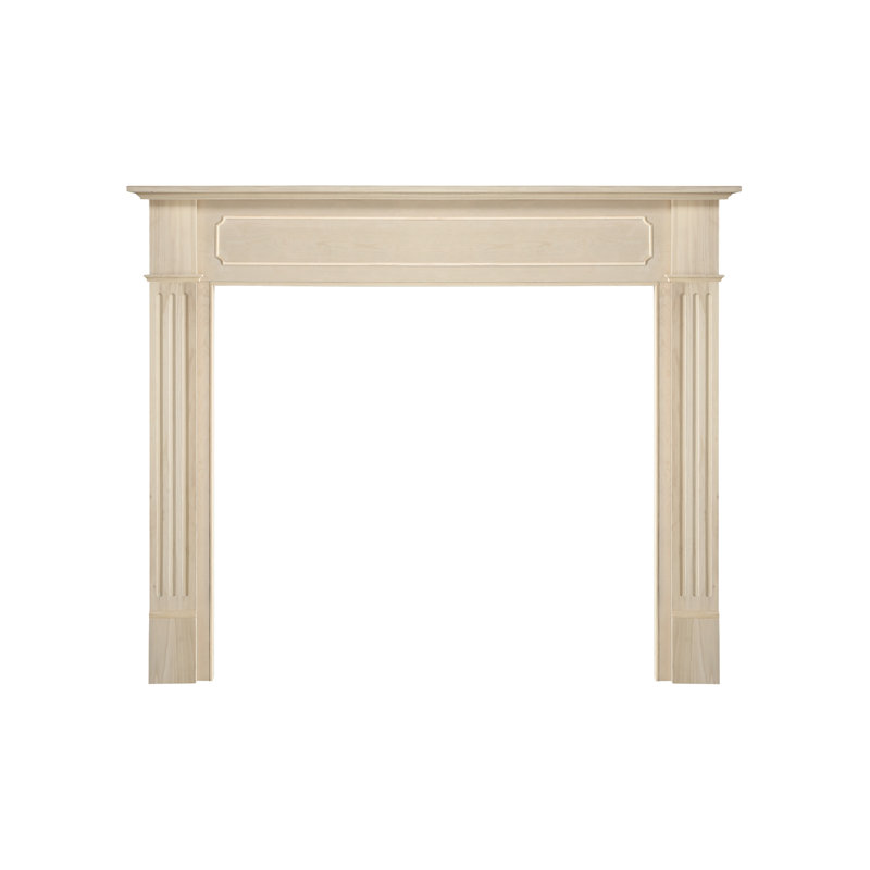 The Alamo Wood Fireplace Surround