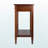 Arden Brown Finish 1-Shelf With Wide Drawer Console Table, 29.81" H X 33.78" W X 15.44" D
