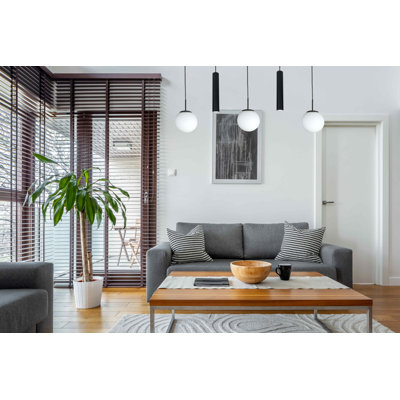 Bhorelal 5 - Light Matte Black Pendant
